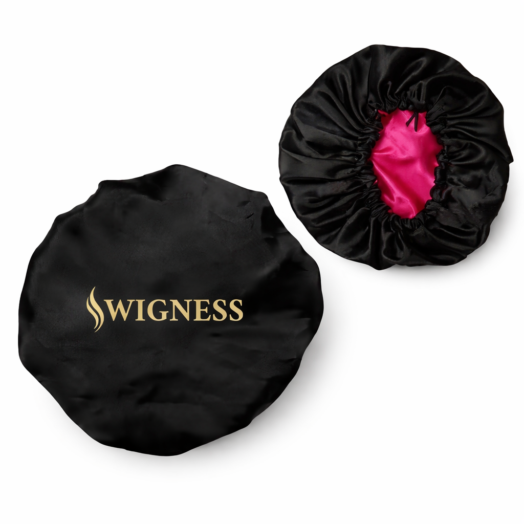 Bonnet en satin — Protection cheveux la nuit | WigNess
