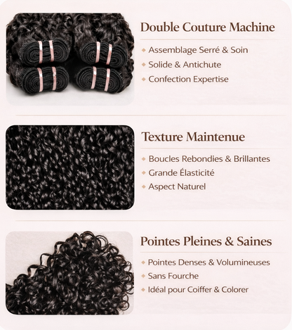 Tissage RAW texture naturelle | WigNess