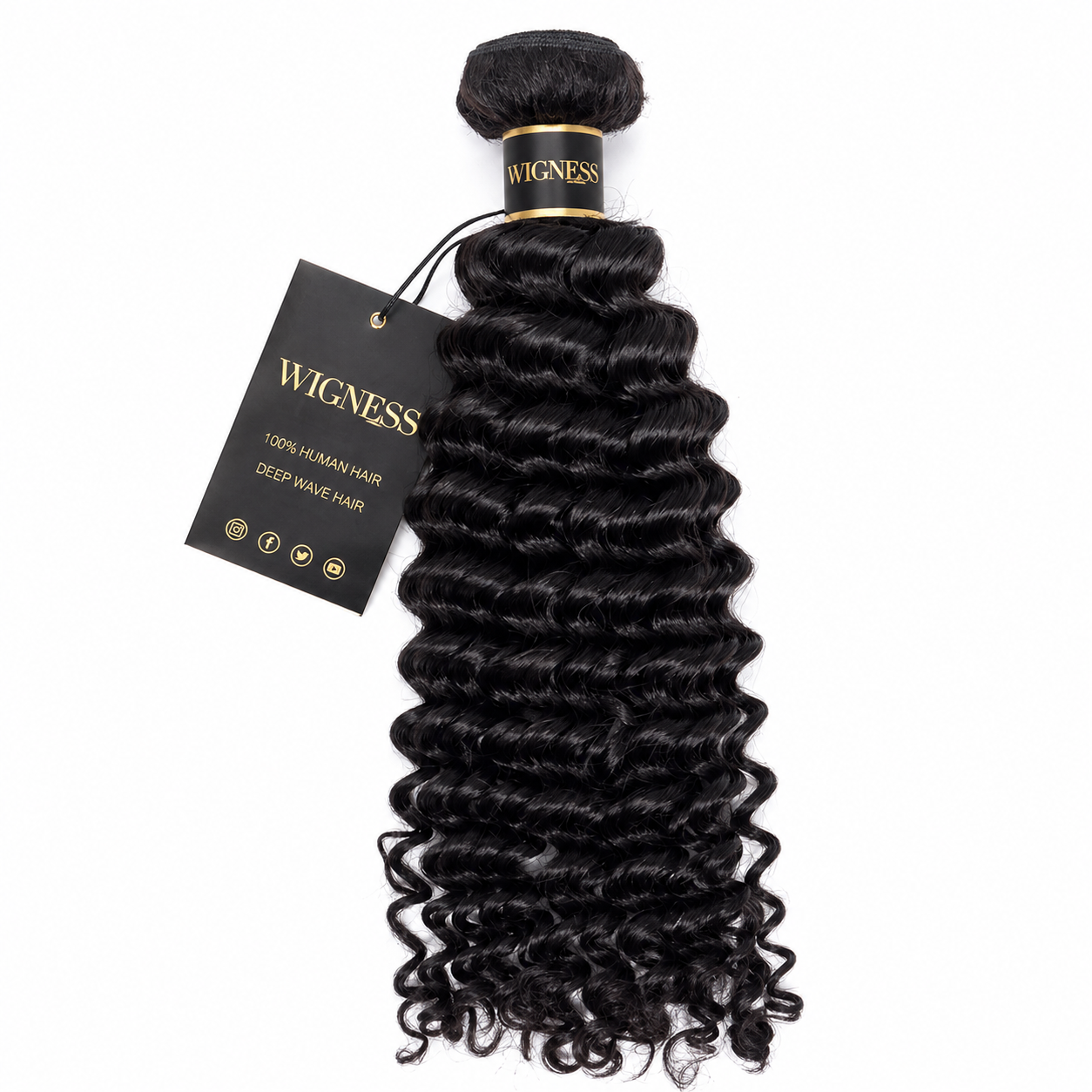 Tissage RAW Deep Wave — Cuticules alignées | WigNess