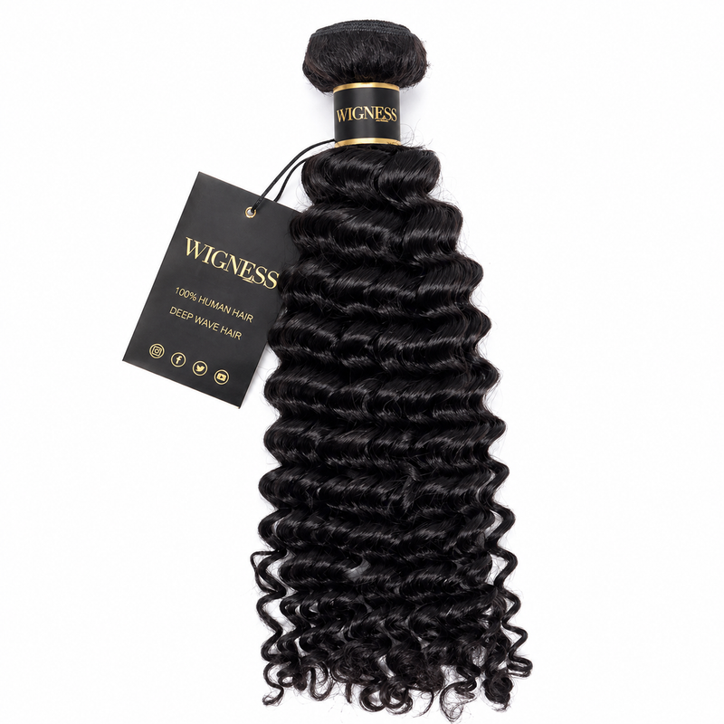 Tissage RAW Deep Wave — Cuticules alignées | WigNess