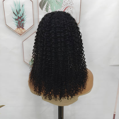 Half Wig Deep Wave résultat naturel | WigNess
