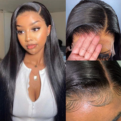 Lace Wig Straight cheveux lisses soyeux | WigNess
