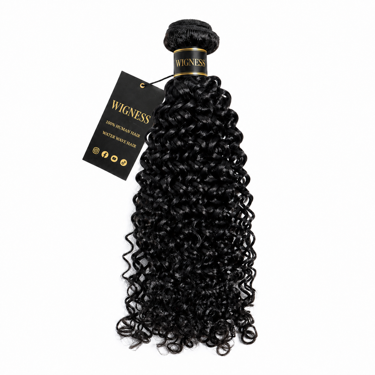 Tissage RAW Water Wave — Cheveux vierges | WigNess